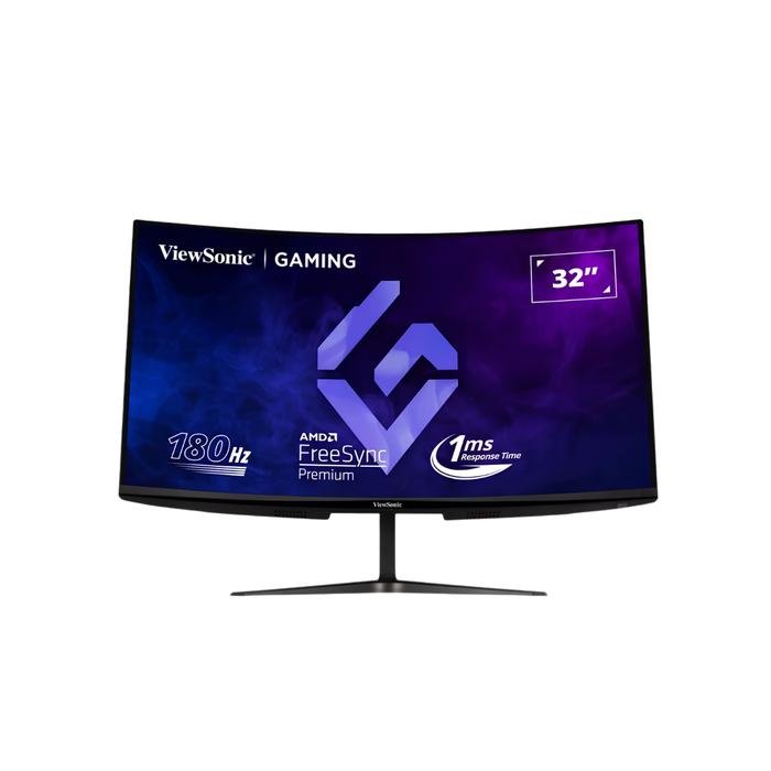 MONITOR VIEWSONIC VX3218C-2K 32"VA QHD (2560x1440) 180Hz Curved QHD Gaming Monitor