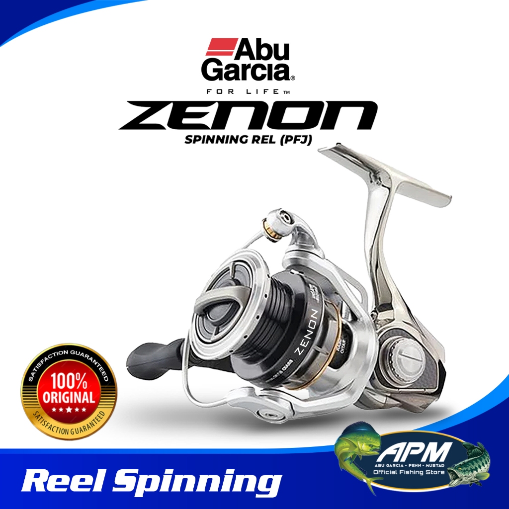 Abu Garcia Reel Spinning Zenon 11Bb 1000S 2000S 2500MSH 3000MSH Untuk Mancing Kolam Saltwater