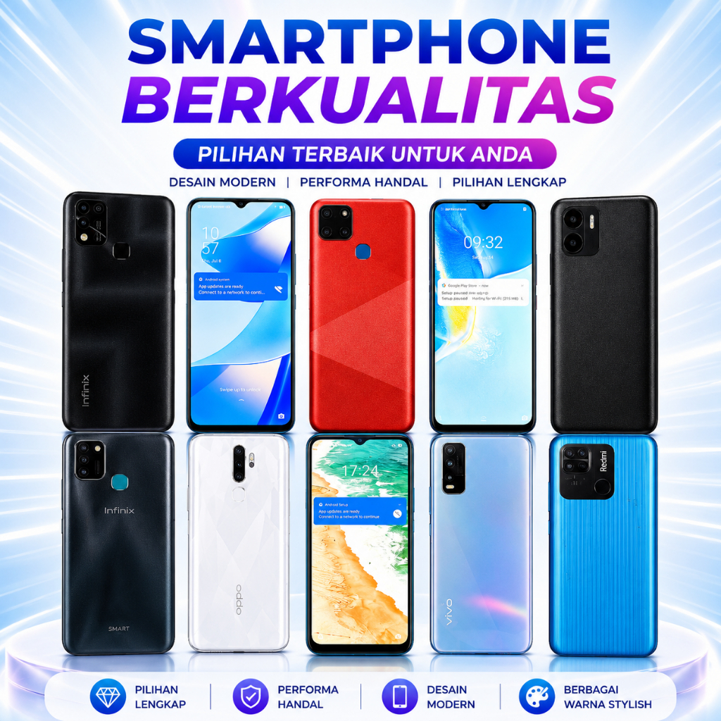 DISKON BESAR BESARAN HP RANDOM (TYPE HP S4MSUNG,V1V0,REDM1,1NF1N1X,X1AOME(MI),POCO DLL) HP RAM 2 SAM