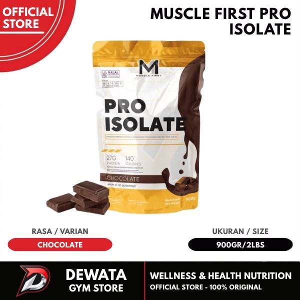 Muscle First M1 Pro Isolate 2 lbs WPI susu membantu program diet