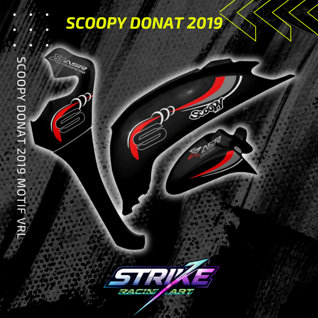 Striping Variasi Scoopy Donat 2019 Variasi Striping Scoopy VRL