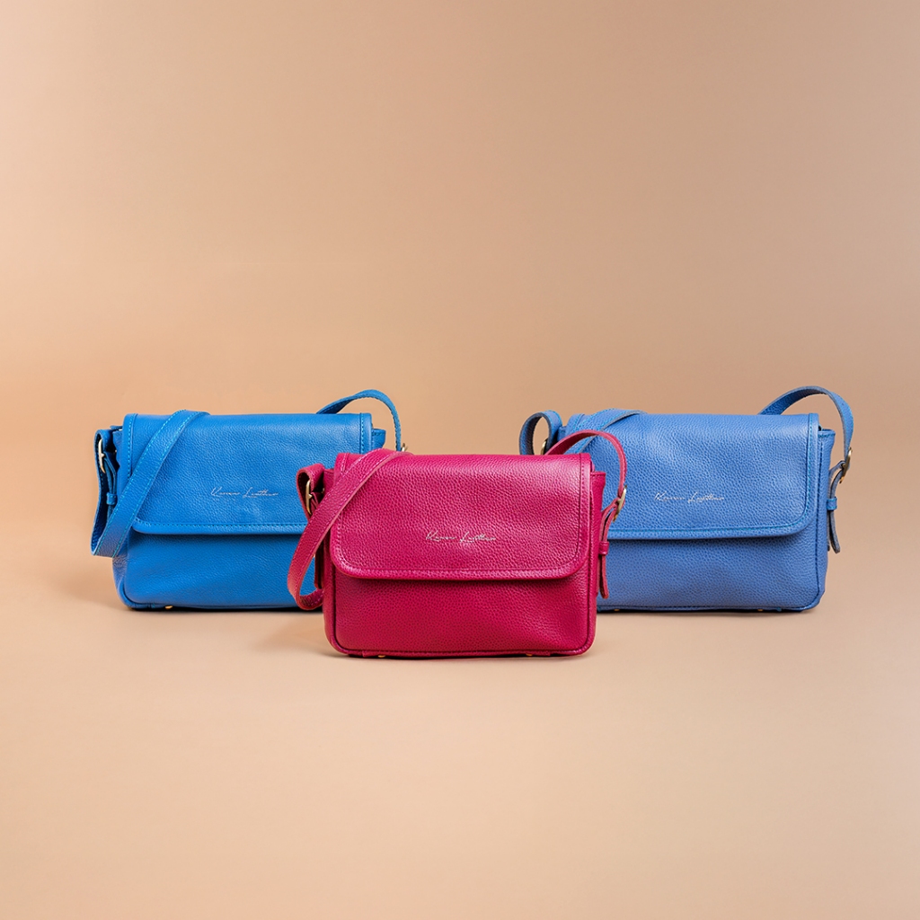 Sling Bag Wanita Tas Selempang Kulit Asli DINAR - Kenes Leather