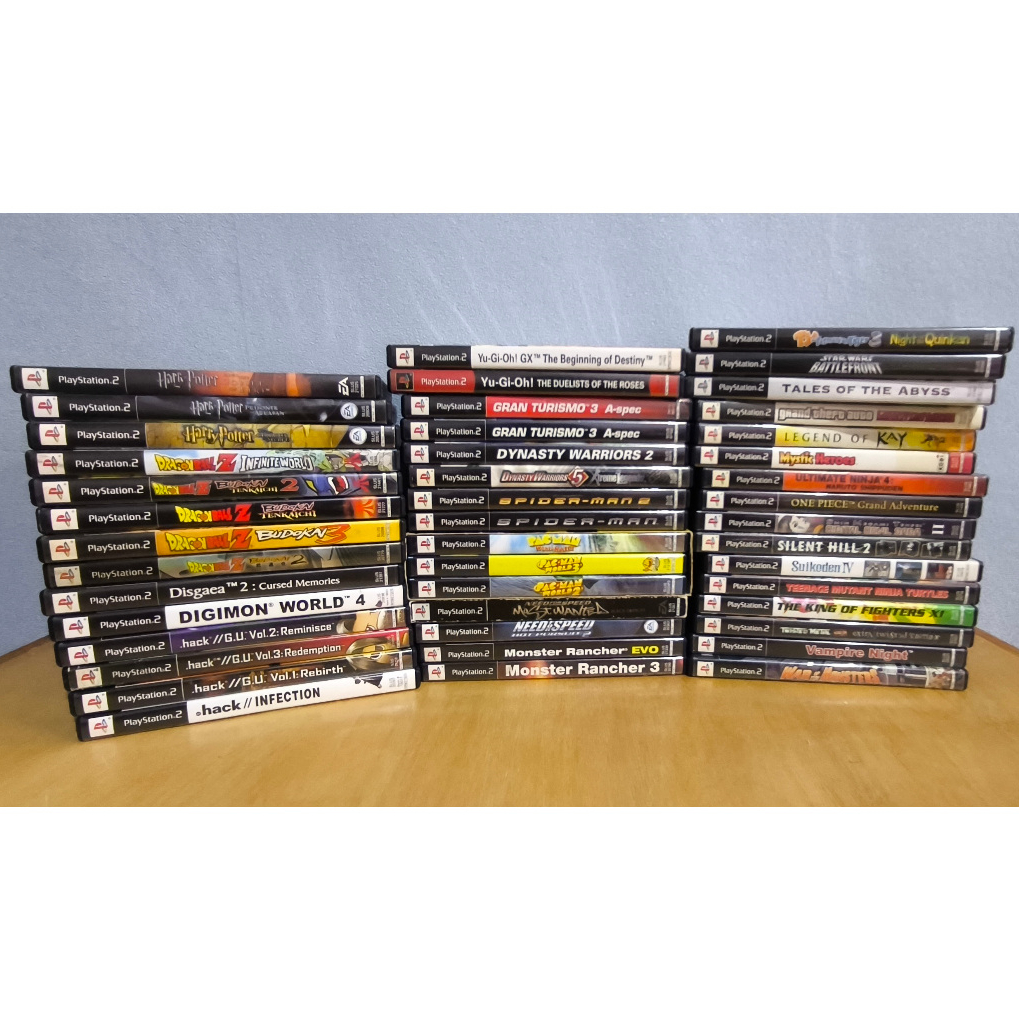CD DVD Kaset PS1 PS2 Original Ready Indo