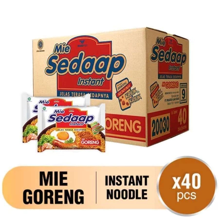 Mie Sedaap Goreng 90gr x 40 (1 box)