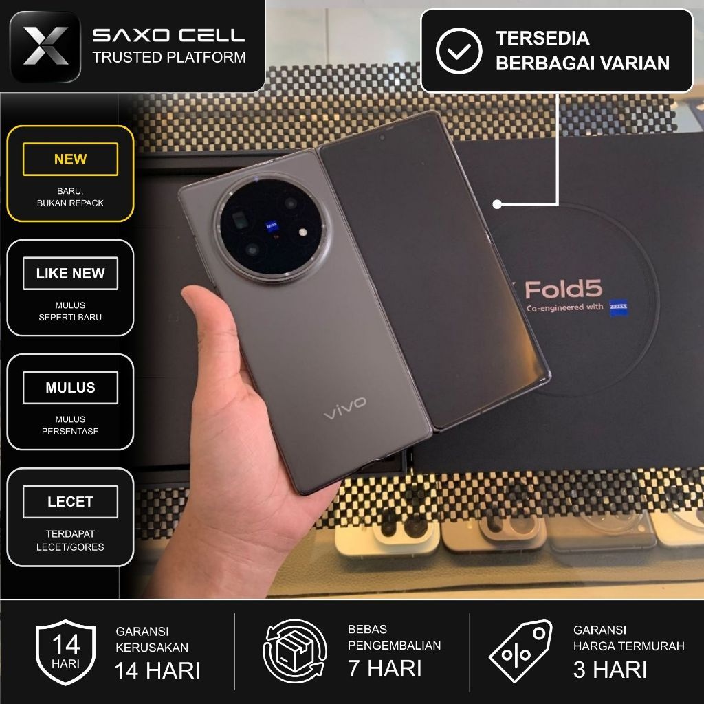 Vivo X Fold 5 16/512GB New & Second