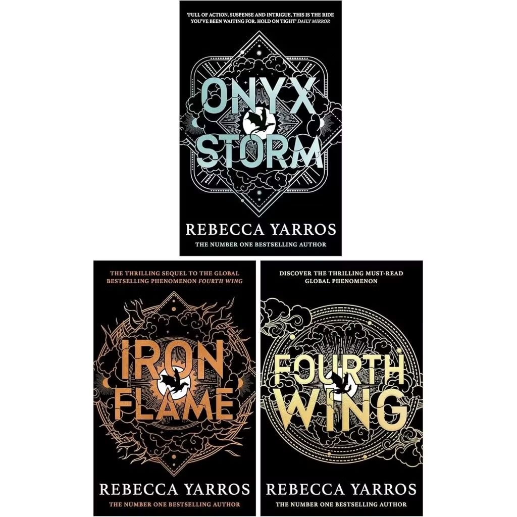 The Empyrean Series by Rebecca Yarros(Fourth Wing | Iron Flame | Onyx Storm)
