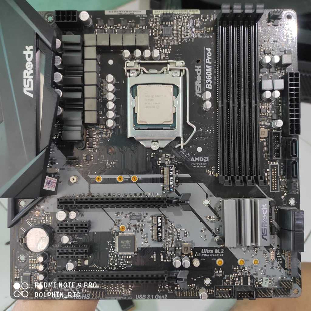 Paket Ganteng | Asrock B360m Pro4 x Core i5 8400