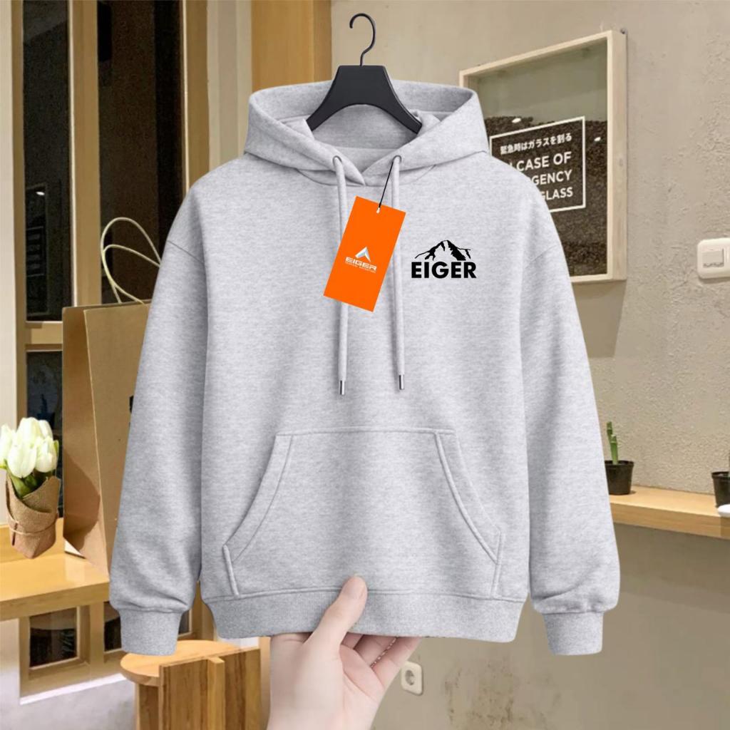Eiger Hoodie Eiger Outfit Pria Wanita Terkeren Sweater Hoodie Jumper Premium