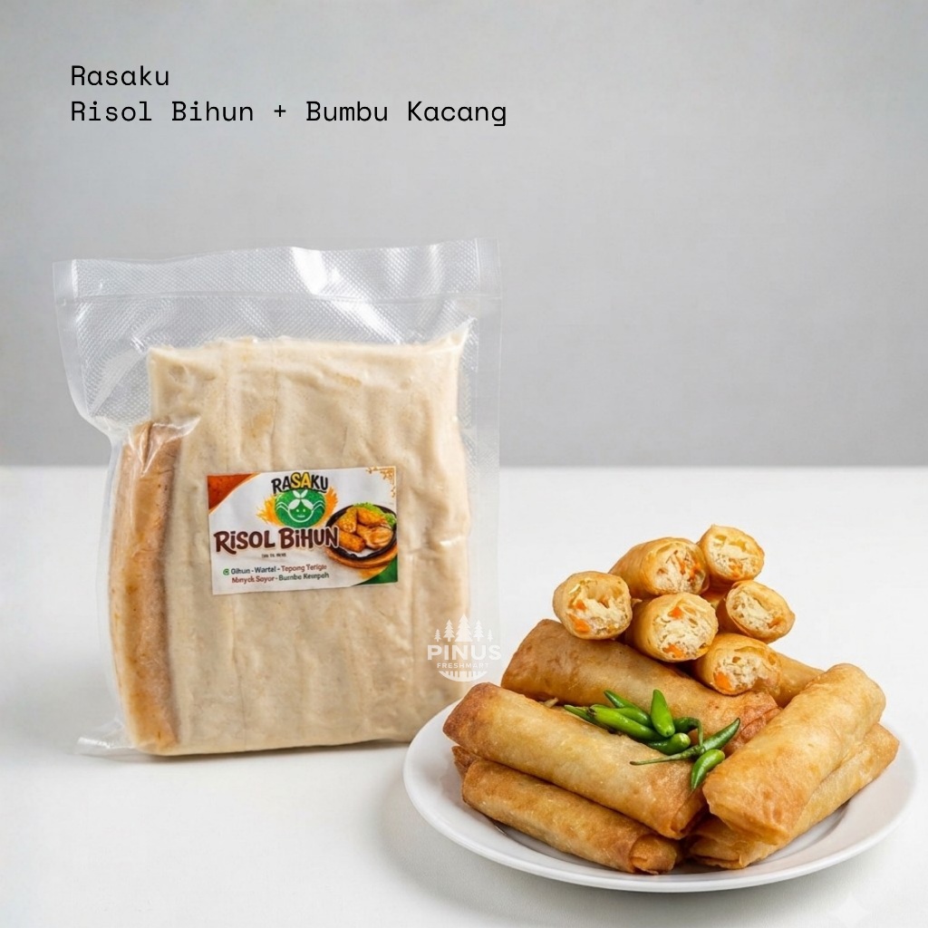 Risol Kampung Bihun Wortel isi 10 + Bumbu Kacang