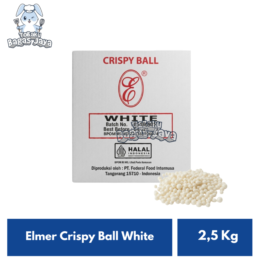 Elmer Crispy Ball White 2,5 Kg