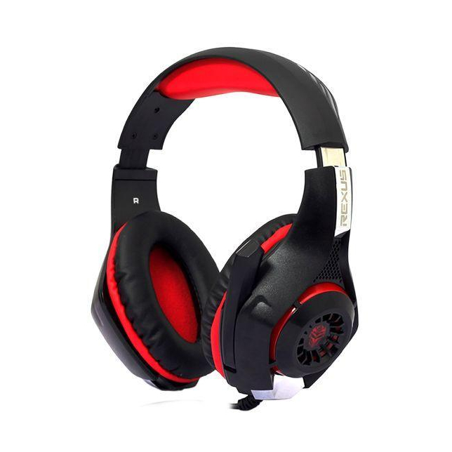 Headset Rexus F55 - Rexus F55 Headset Gaming Vonix with Mic LED F-55