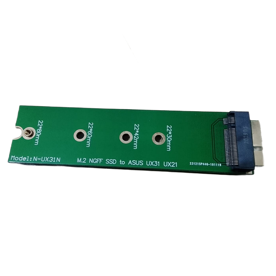 UX31N or N-UX31N SSD Adapter Card to Upgrade SSD ASUS ZenBook UX21 and UX31 Ultrabooks