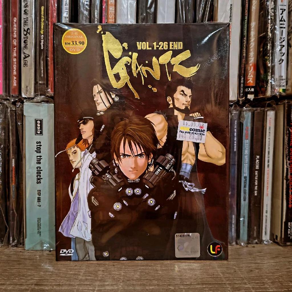 dvd anime dvd anime original Gantz 1-26 end (2 disc) import original