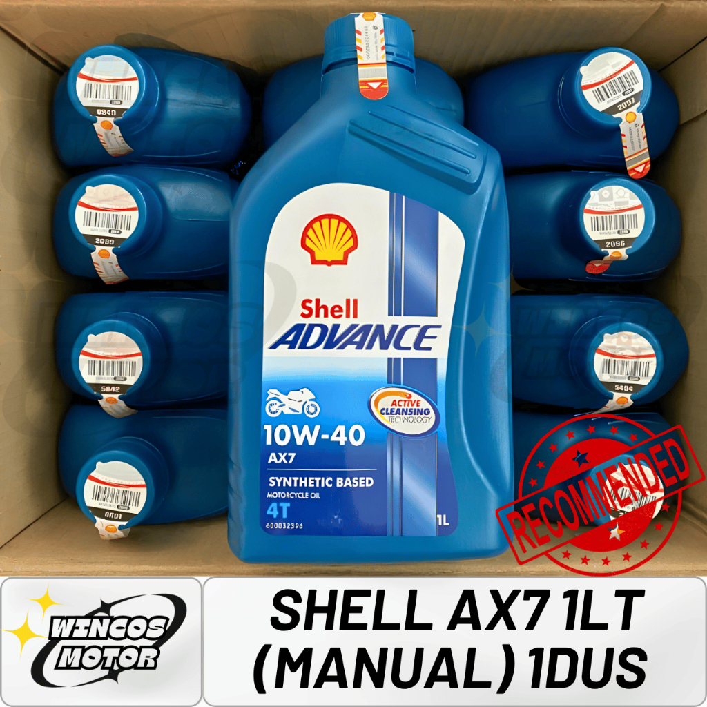 oli shell ax7 1lt (manual) 1dus