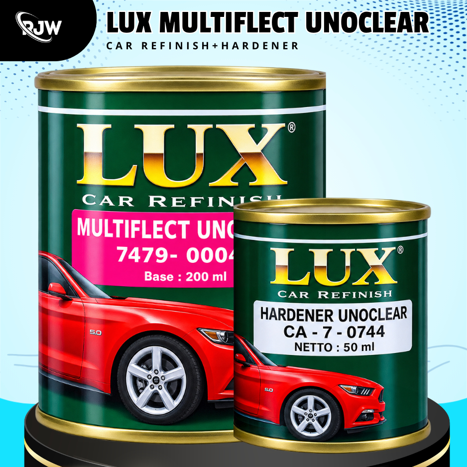 Lux Multiflect Unoclear Gliter Hologram Pelangi Cair Seperempat Kg Car Refinish Mobil Motor Clear Pe