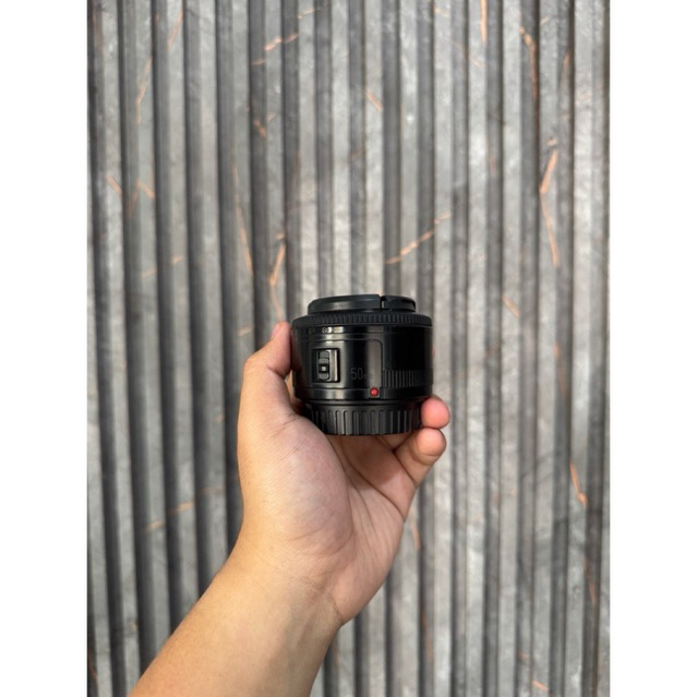 [LENSA FIX] LENSA YONGNUO 50MM FOR CANON MULUS SECOND BERGARANSI ORIGINAL