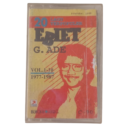 kaset pita - ebiet g ade - 20 lagu terpopuler ebiet g ade - vol..1-10 1977-1987