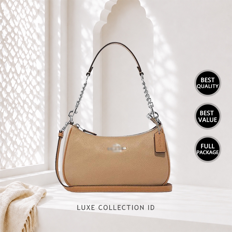 Tas Selempang Wanita Teri 25 Shoulder Bag Klasik CA173 Putih Cream