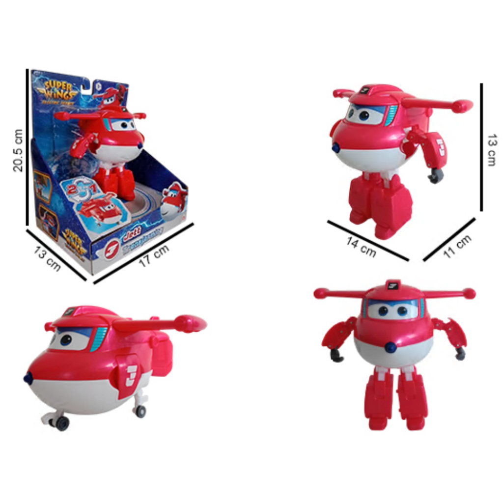 PTI - Mainan Anak Auldey Superwings Transforming Jett 5 Inch