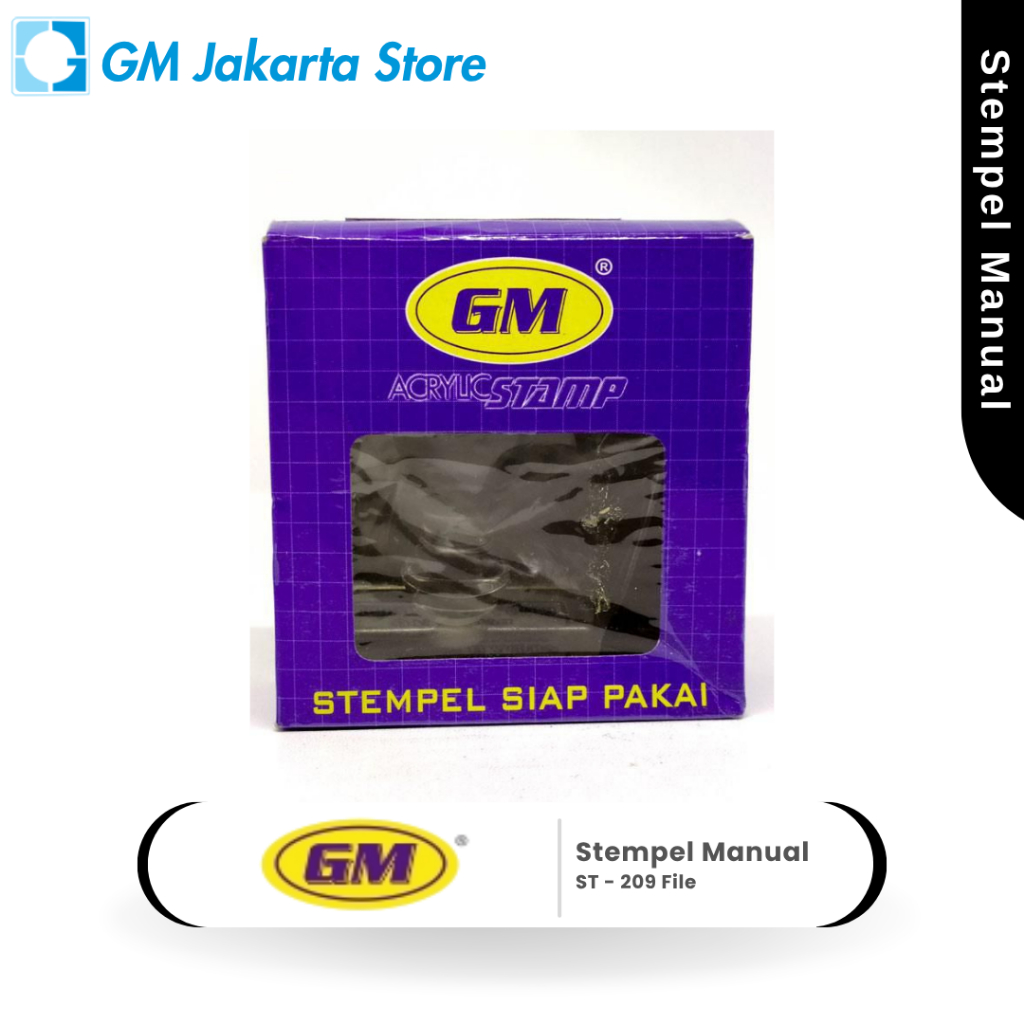 Stempel Manual GM ST - 209 File
