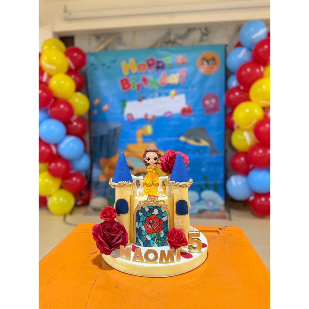 fondant dummy cake