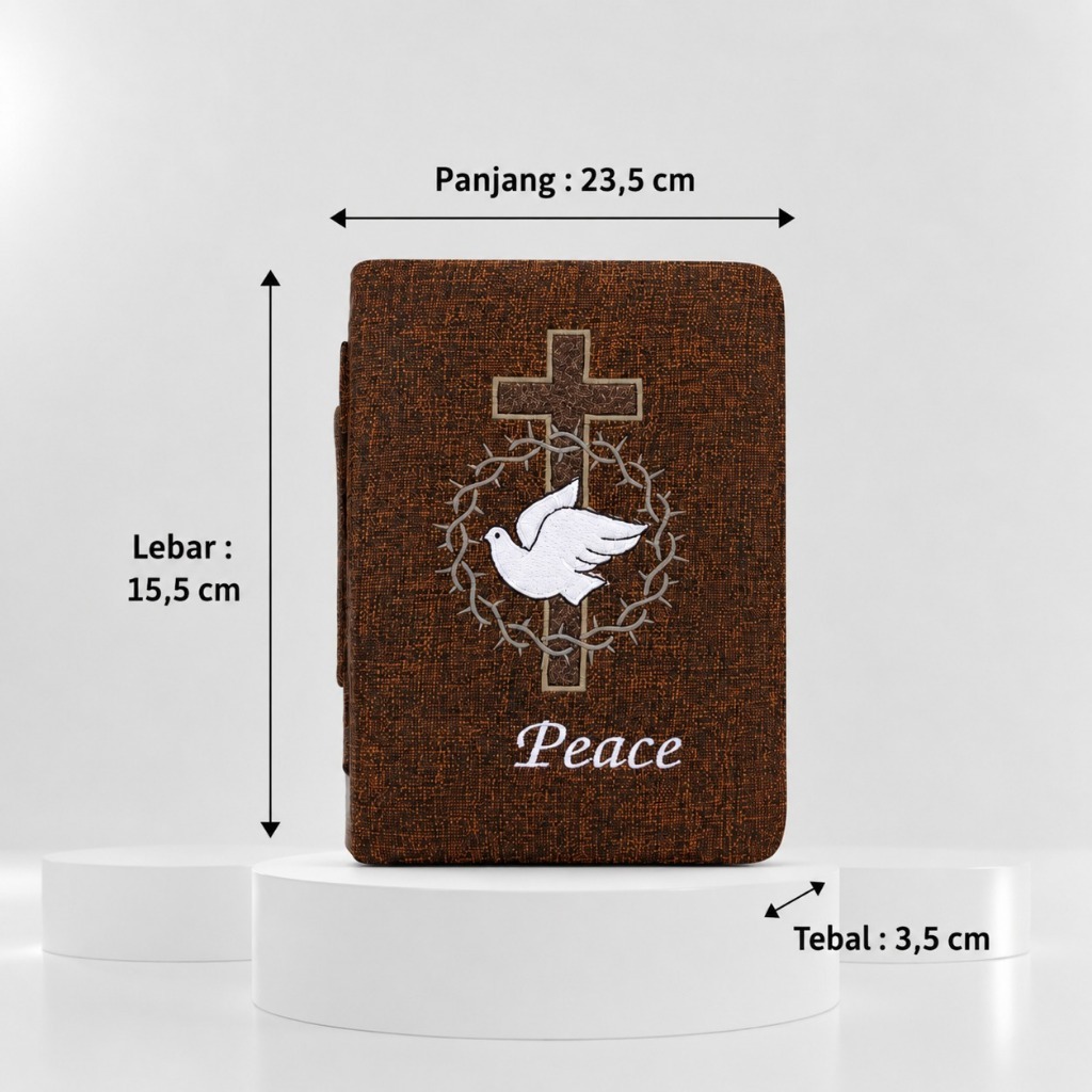 Sampul Tas ALkitab - Peace - Besar Biasa