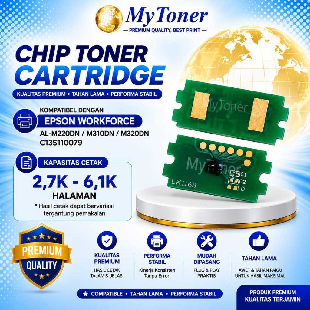 Chip Toner M310 For Printer AL-M320 AL-M220dn M310dn M320 M310 m220 m-310dn m-310dn m-220dn C13S1100