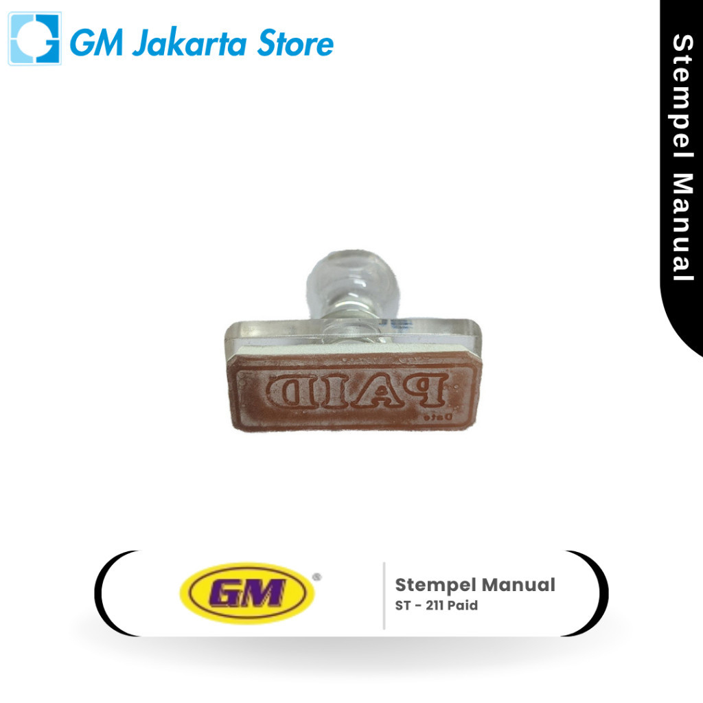 Stempel Manual GM ST - 211 Paid
