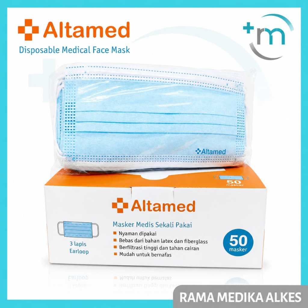 Masker Medis Earloop ALTAMED / BOX