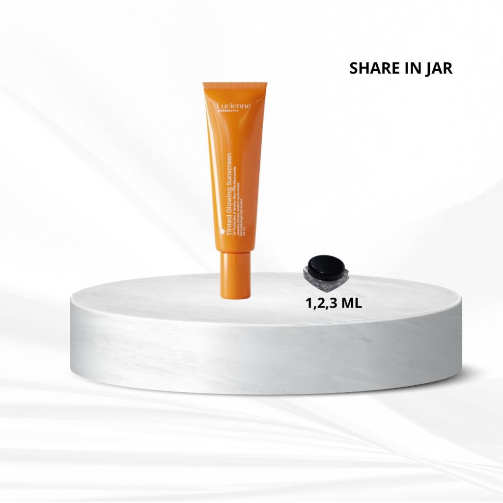 SHARE IN JAR Lucienne Tinted Glowing Sunscreen