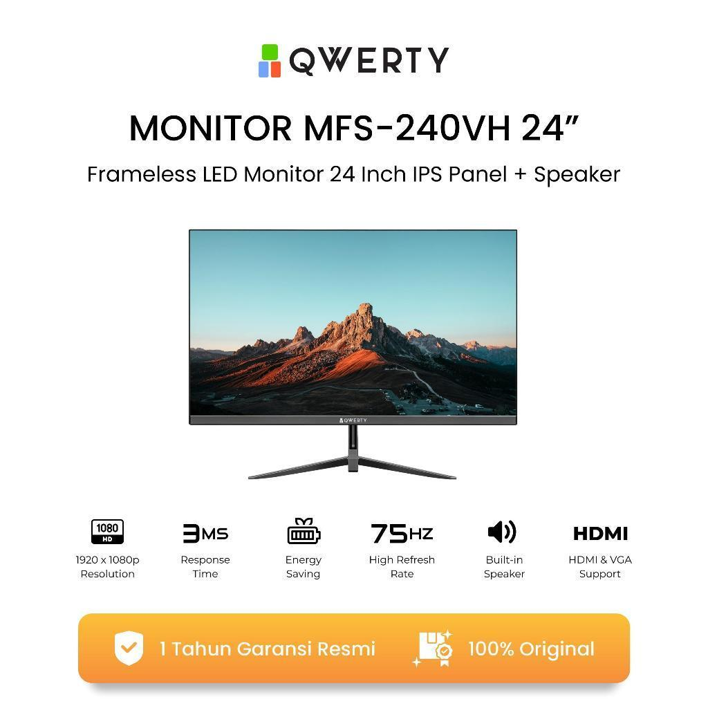 QWERTY MAGNUS LCD MONITOR 24INCH + SPEAKER