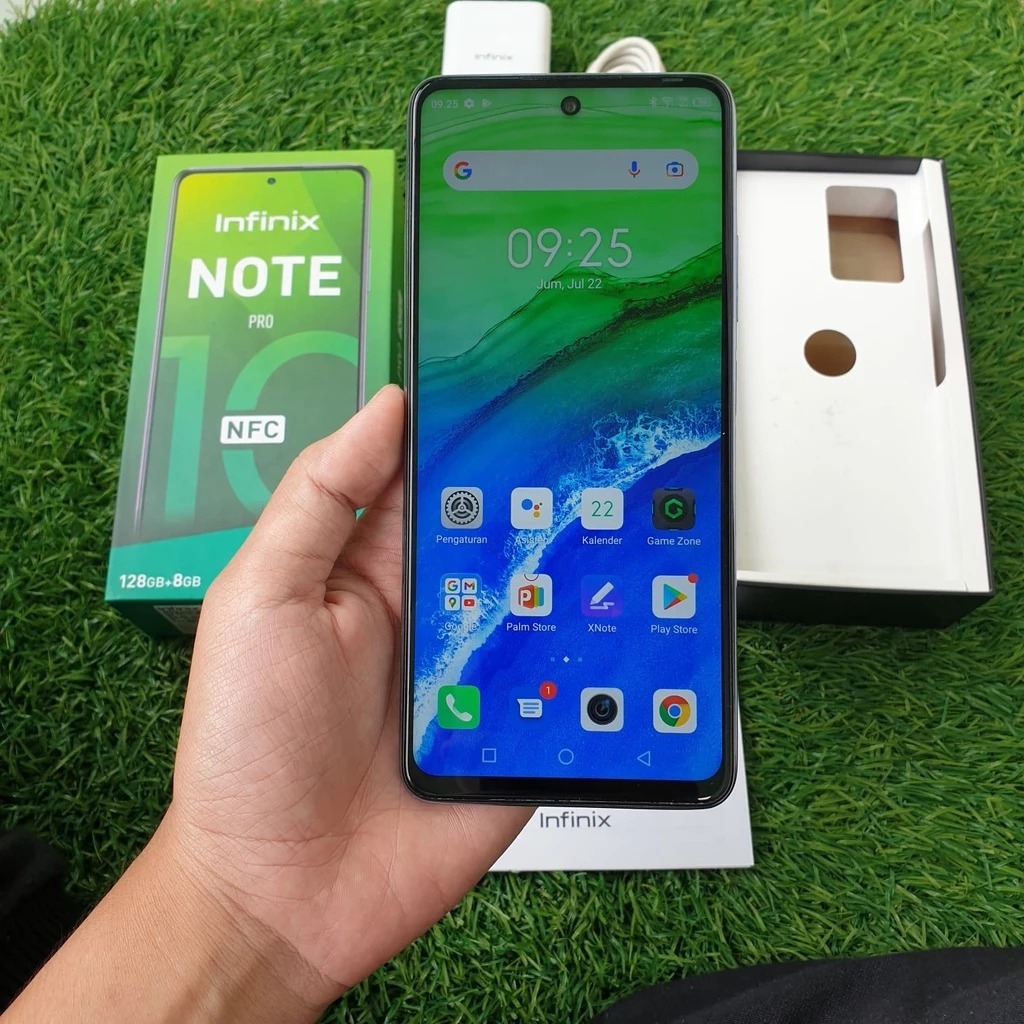 INFINIX NOTE 10 PRO 8/128GB SECOND SEKEN BEKAS MURAH