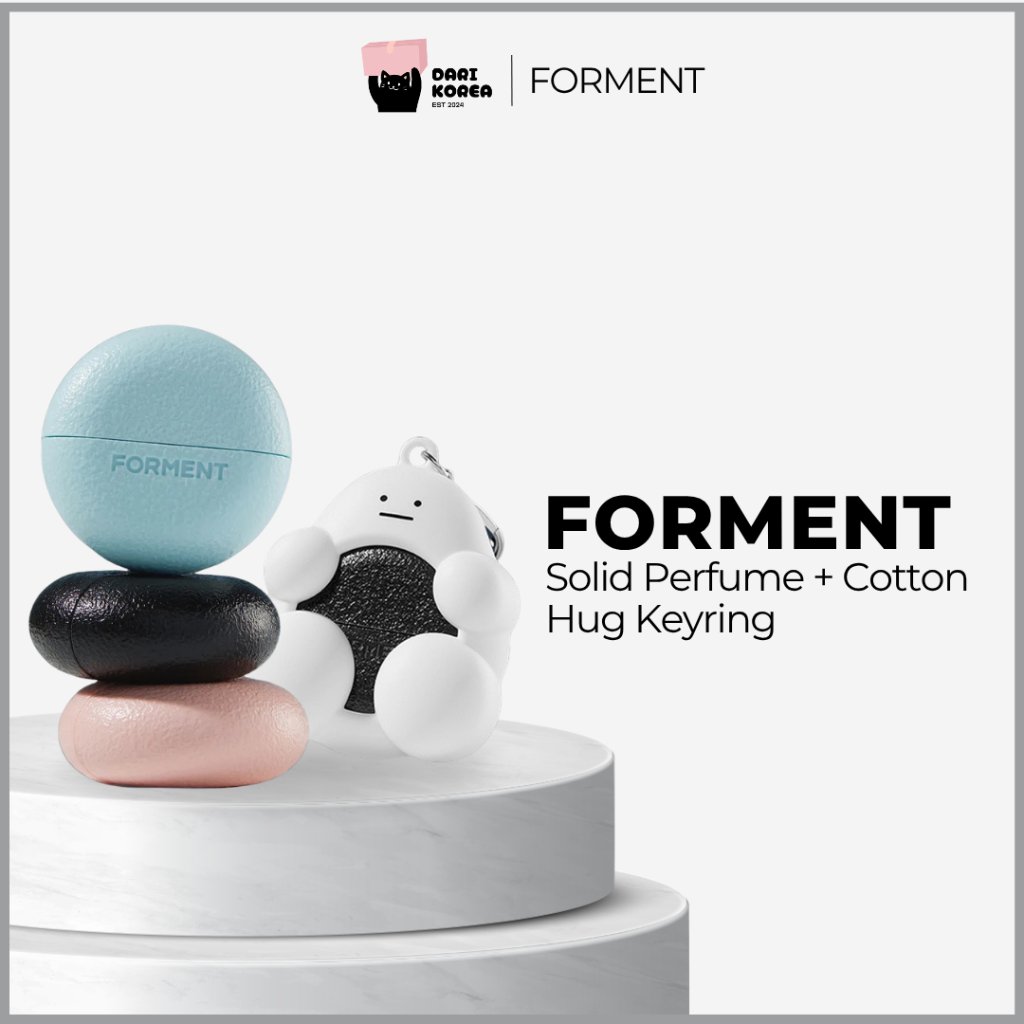 [READY] Forment Solid Perfume + Cotton Hug Keyring