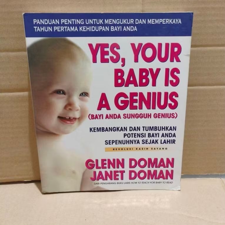 NEW ORIGINAL YES, YOUR BABY IS A GENIUS. GLENN DOMAN JANET DOMAN
