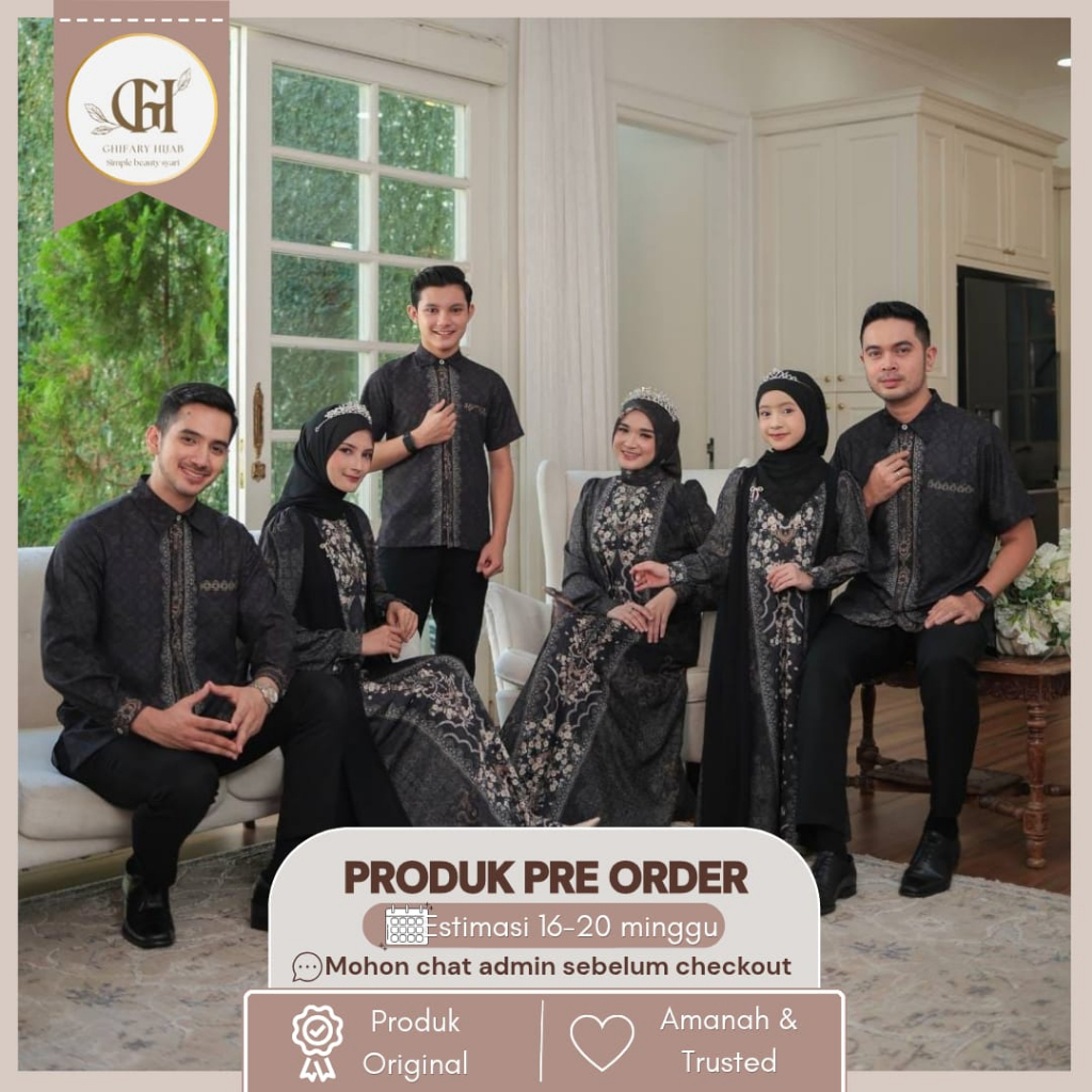 Mahadaya cinta sarimbit lebaran 2027 by Cazalea OPEN PRE ORDER (READY DESEMBER 2026) family set coup
