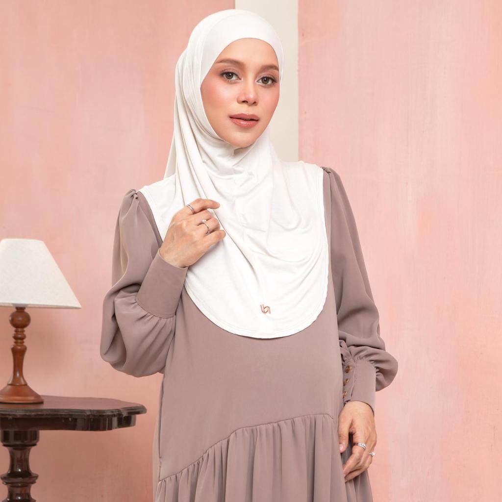 Lozy Hijab - Lesti Tencel Instan Lozy x Lesti (Hijab Instan Tali Bandana Bahan TENCEL™ Modal fibers)