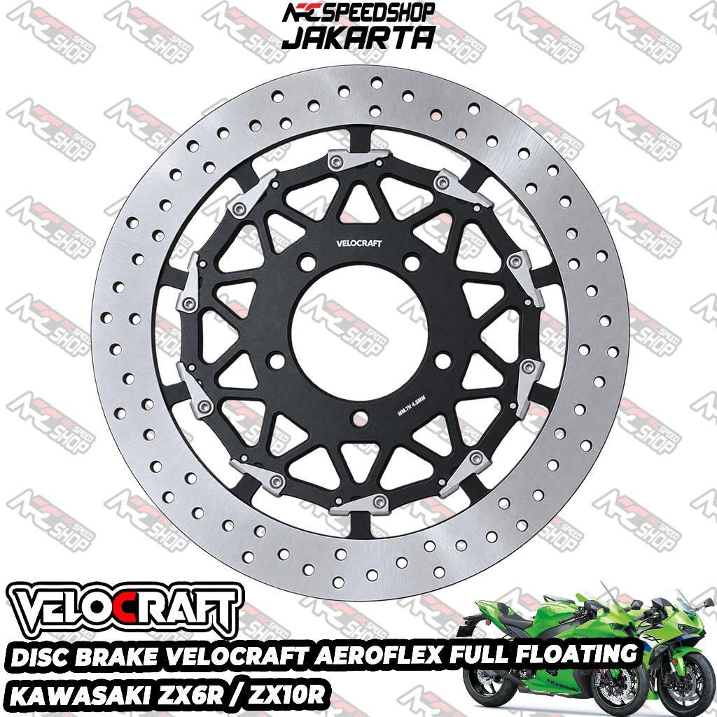 Disc Disk Brake / Disk Depan Motor VELOCRAFT Aeroflex Series Full Floating 310mm For ZX6 ZX-6 ZX 6 Z