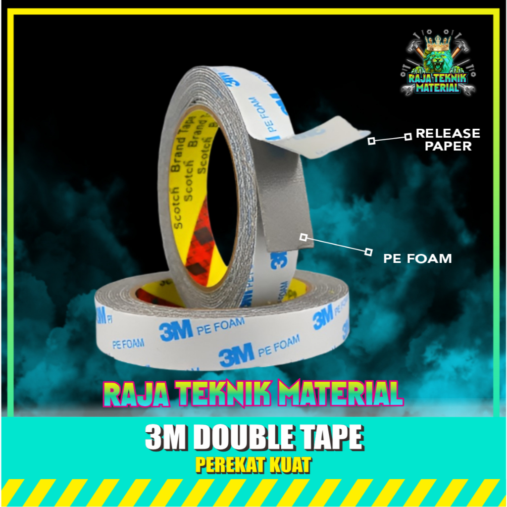 Doubel Tape KUAT 3M Double Tape Busa 3M Super Kuat