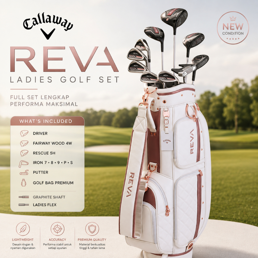 Fullset Stick Stik Golf Ladies Callaway Reva