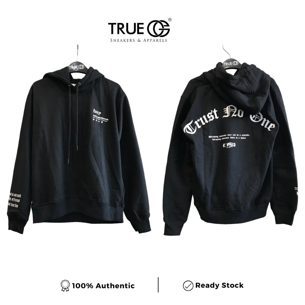 BRVE x Dcobra Reborn X Cool Black Hoodie Fury Collection