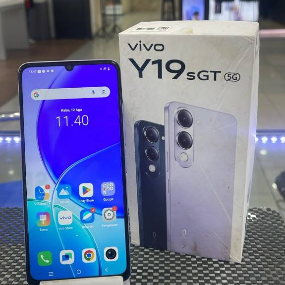 VIVO Y19s GT 5G 8/128GB SECOND SEKEN BEKAS RAM 8 INTERNAL 128