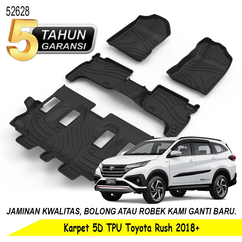 Karpet Mobil 5D TPE Car Mat Daihatsu Terios 2018+