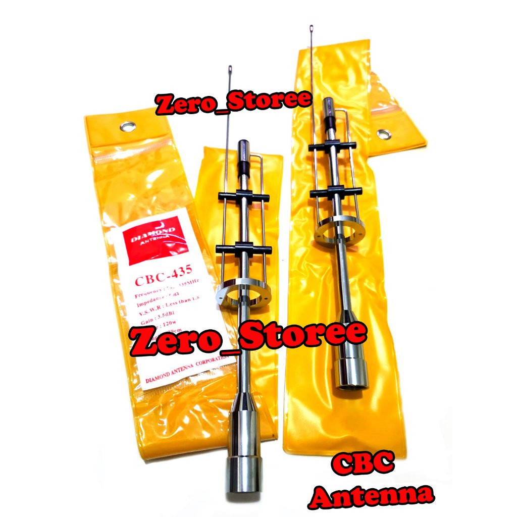 Antenna Mobil Antena DualBand Dual Band UHF VHF RIG HT CBC435 CBC-435 CBC 435 Radio Komunikasi RIG