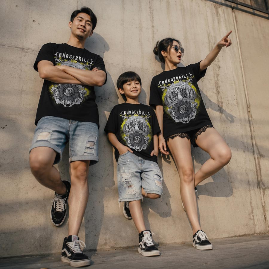 Kaos Burgerkill X Maternal Disaster Institution Tshirt 100% Cotton | Sablon DTF | Katun Kombed 30s |