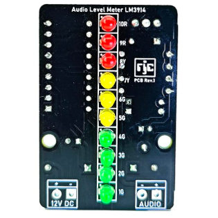 Digital VU meter Mono 10 Led Audio Level Meter Display Sound Analizer