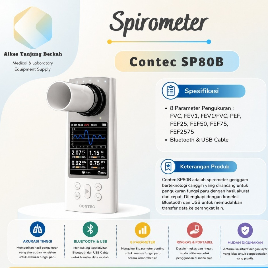 Spirometer Contec SP80B