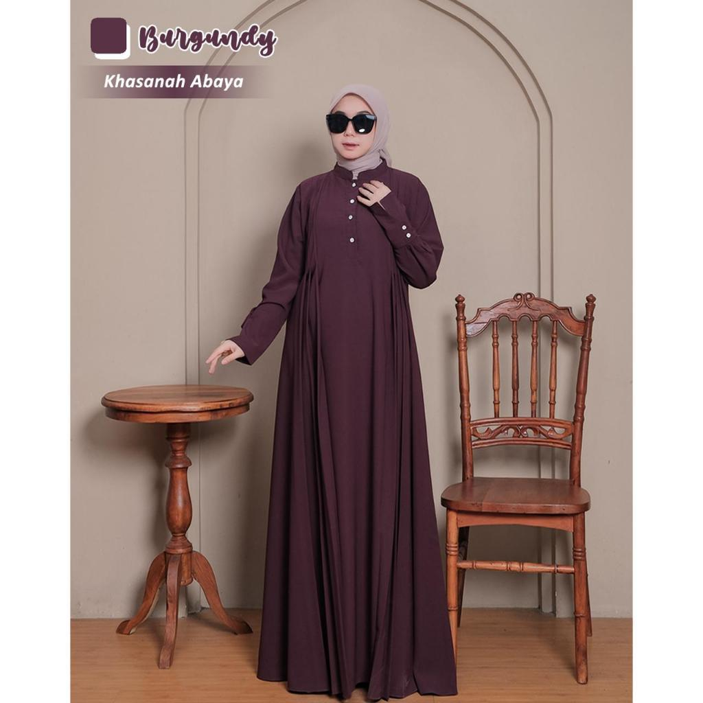 [Annasihah] Gamis Khasanah By Annasihah Gamis Yoris Kekinian