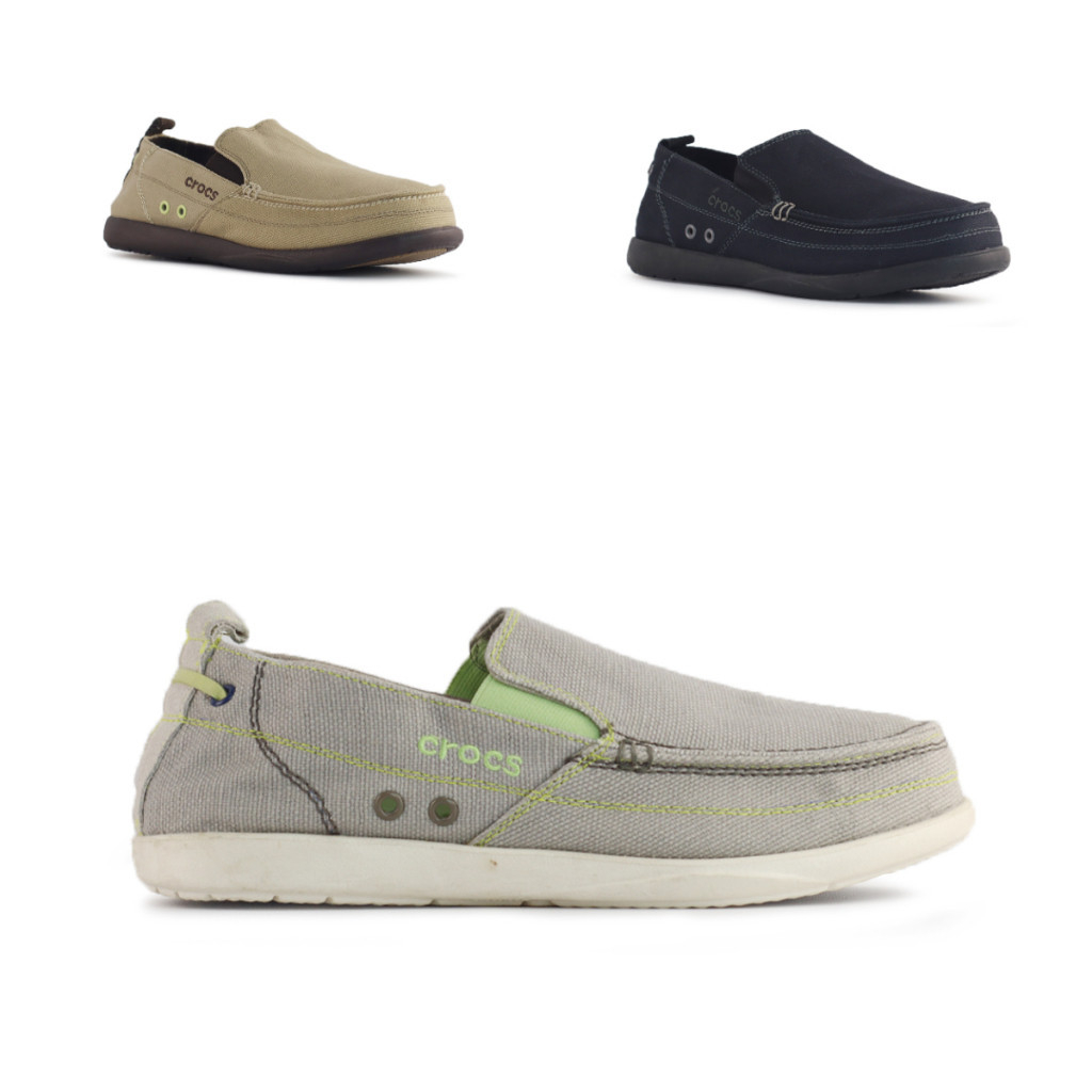 Crocs Walumen Original Sepatu Slip On Pria