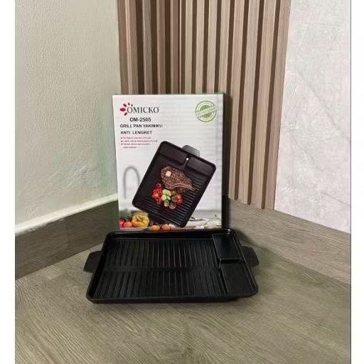 BBQ Pan Omicko 2502 Grill Pan Anti Lengket
