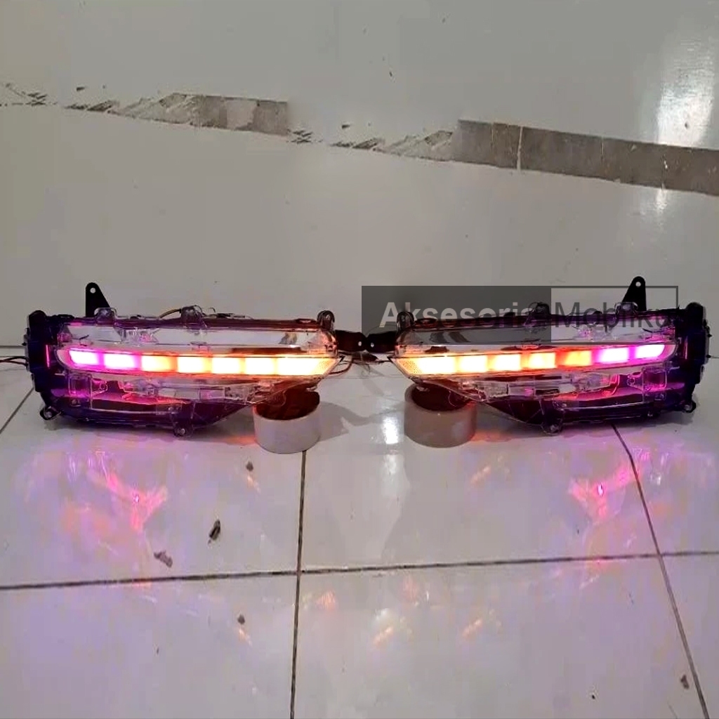 Lampu Led Fortuner GR DRL Legender RGB Running Sein Import